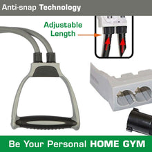 Load image into Gallery viewer, Living kart Double Resistance Bands Toning Tube Exerciser with D Handle Fitness Rope Rubber Bands for Fitness Equipment Expander Exercise Tube Training (Multicolor)