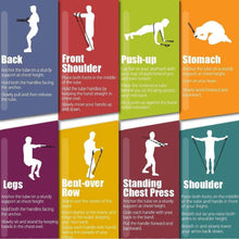 Load image into Gallery viewer, Figure 8 Yoga Fitness Workout Toning Resistance Tube Exercise Band for Men & Women